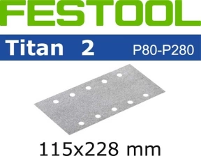 P120 115×228мм Полоска шлифовальная Festool Titan II