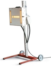 ИК сушка IRT-030 софитов 1, ламп 3, 3 кВт/4.2A, 400V. с мех. управлением.