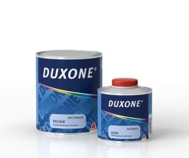 Грунт 2К HS 2:1 наполнитель быстросохнущий Duxone DX1068 (серый)1л. + DX28 HS Активатор 0,5 л.