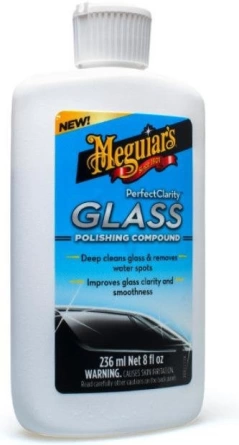 Полироль для стекол Meguiar's G8408 Perfect Clarity Glass Polishing Compound, 236 мл. фото 1