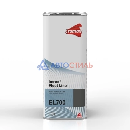 Лак полиуретановый по алюминию 2K HS 8:1 Cromax IMRON FLEET LINE EL700 5лит. фото 1