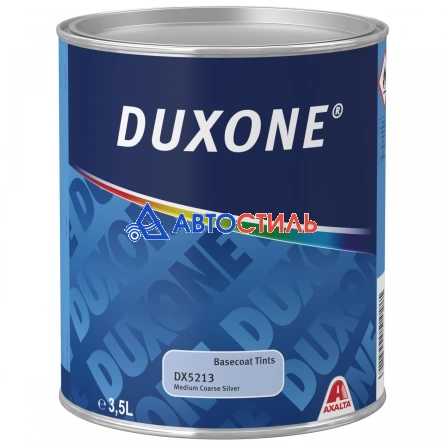 DX5213/BC304 Duxone Basecoat Medium Coarse Silver. Средне-крупный металлик 3,5л. фото 1