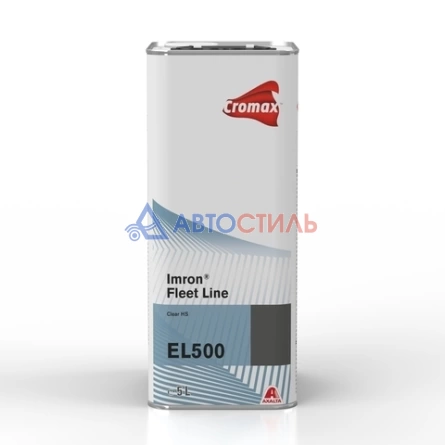 Лак полиуретановый универсальный 2K HS 3:1 Cromax IMRON FLEET LINE EL500 5лит. фото 1