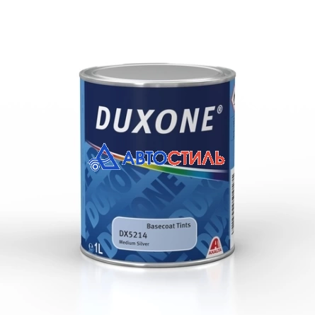 DX5214/BC306 Duxone Basecoat Medium Silver. Средний металлик 1л. фото 1