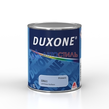 Грунт 1K адгезионный выравнивающий Duxone DX61G (серый) 1л. фото 1